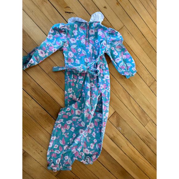 Hartstrings vintage 80s collared floral print jumper - Picture 7 of 7